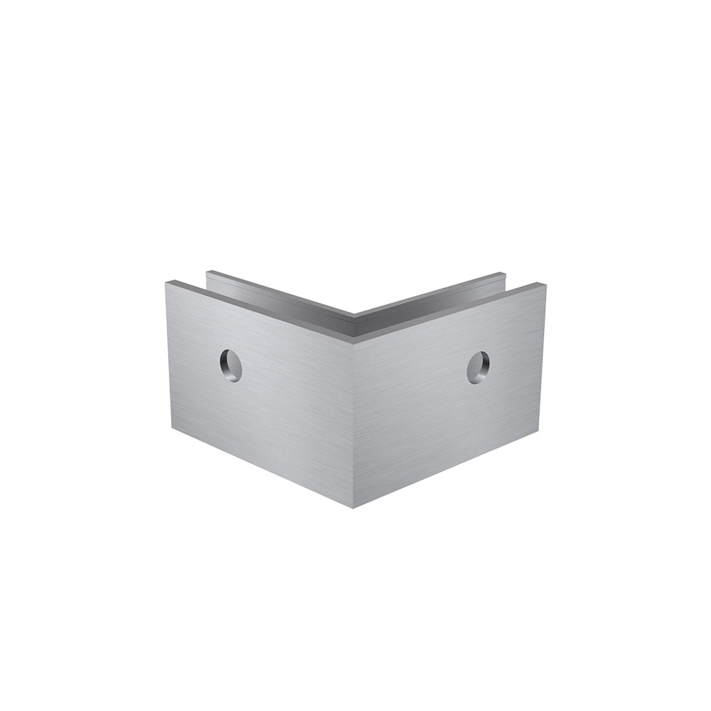 Slim-Loc Side Fix External Corner Anodised Aluminium 200mm legs