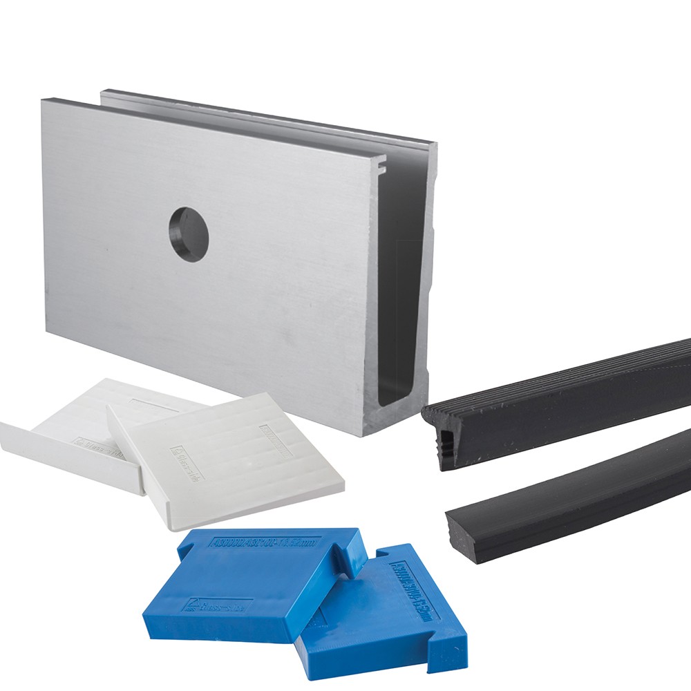 Slim-Loc Kit 2.5m to suit 15.00mm Glass Side Fix SaveCancel