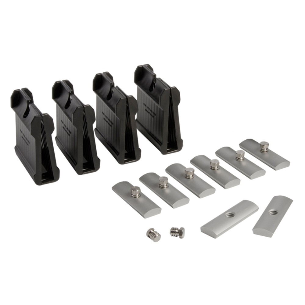 Clamp Set - For 21.5mm Thick Glass Complete Set For A 3m Length (Posiglaze)