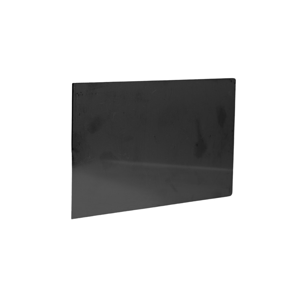 End Cap Drilled For Use Without Cladding Black Anodised Brushed Finish