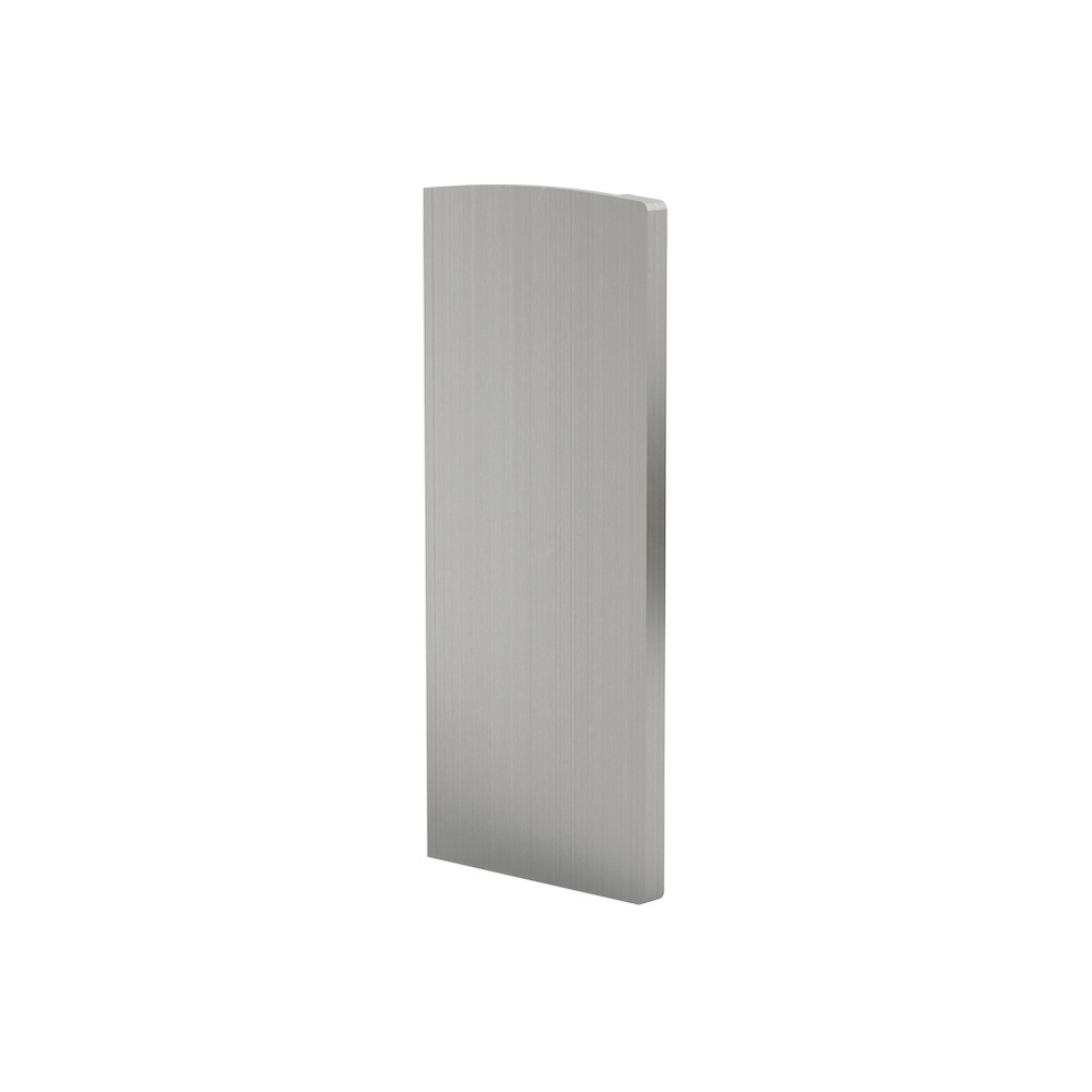OnLevel 6021 Right End Cap Anodised For Side Fix Channel No Cladding