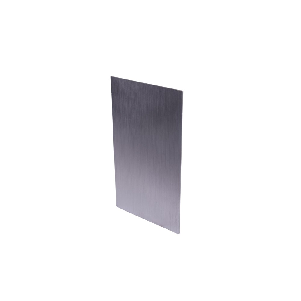 End Cap for Adjustable Channel For 15 to 25mm Glass (Satin Anodised)