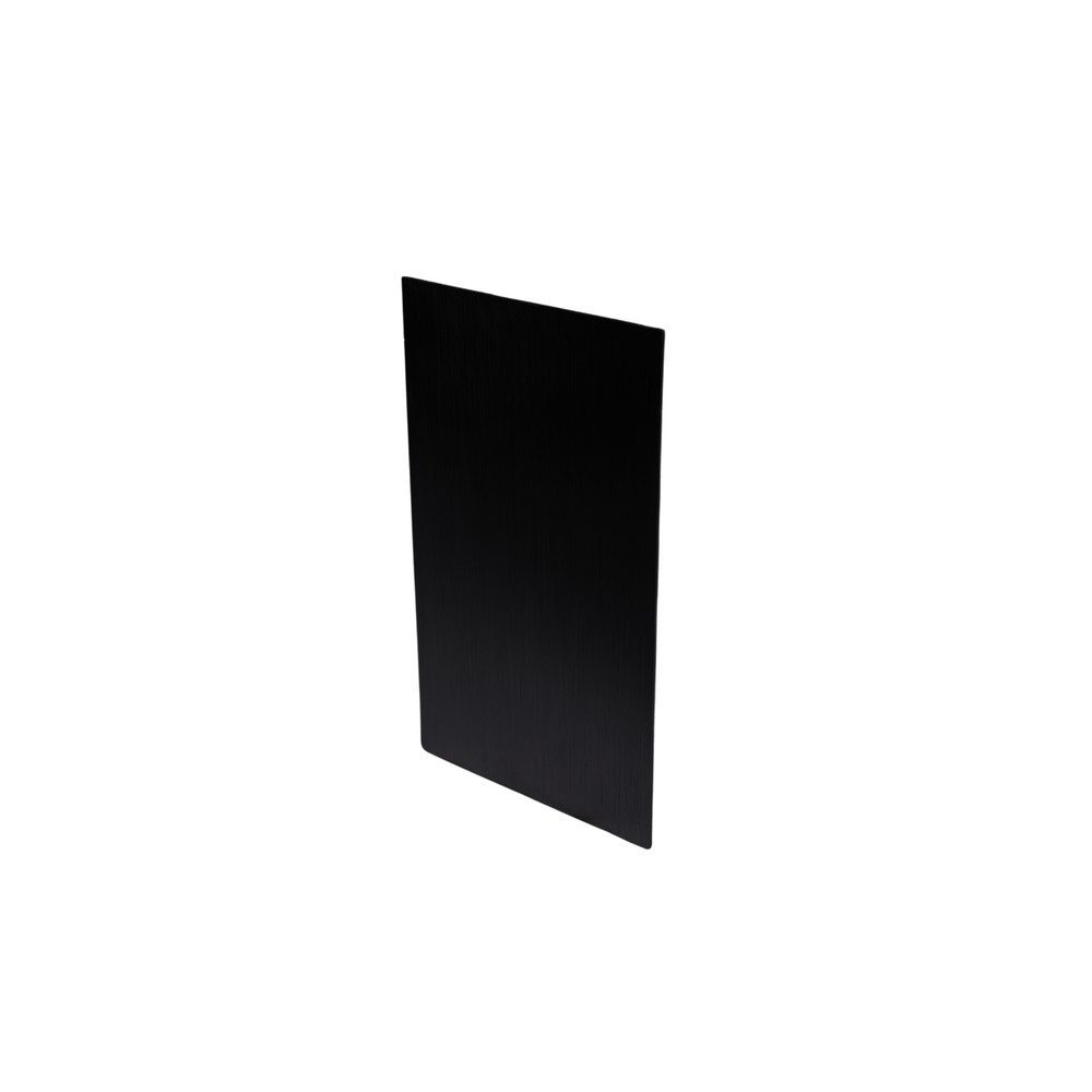 End Cap for Adjustable Channel PPC Black