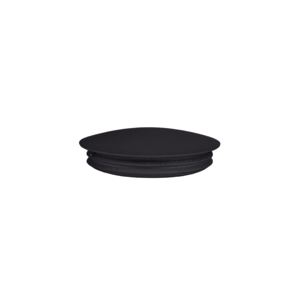 Aluminium Cap for Side Fix Channel Black