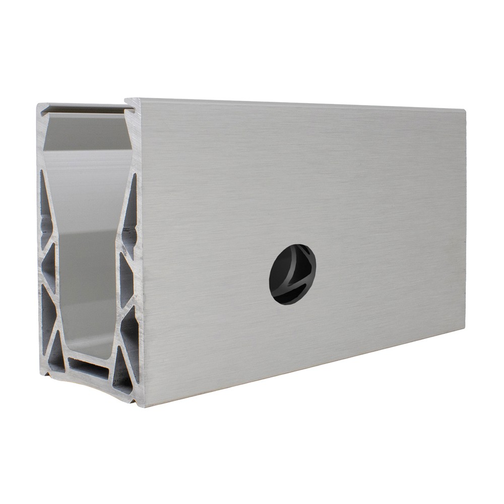 POSI-Lite Side Fix Channel - 3m Length Matt Anodised