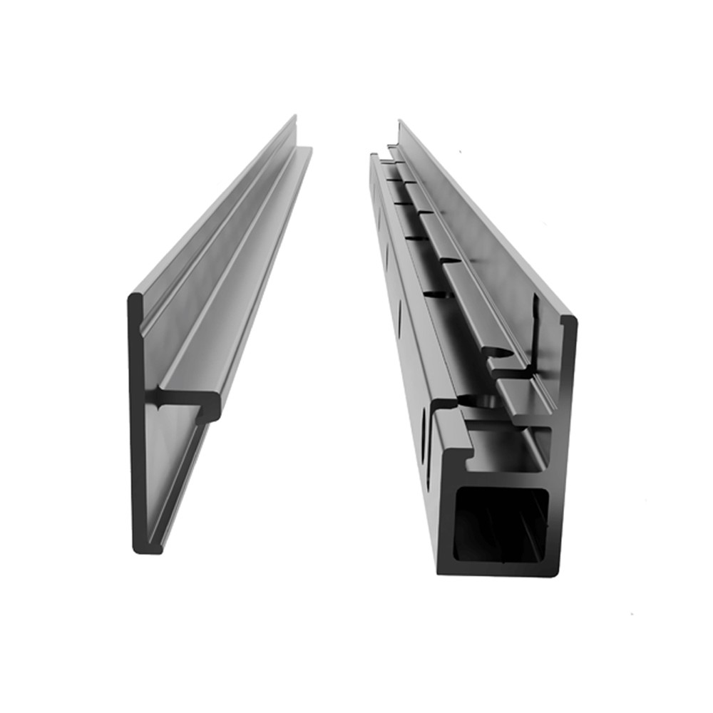 Single Channel Profile Silver 2 x main profiles,covers & beads + 4 x e
