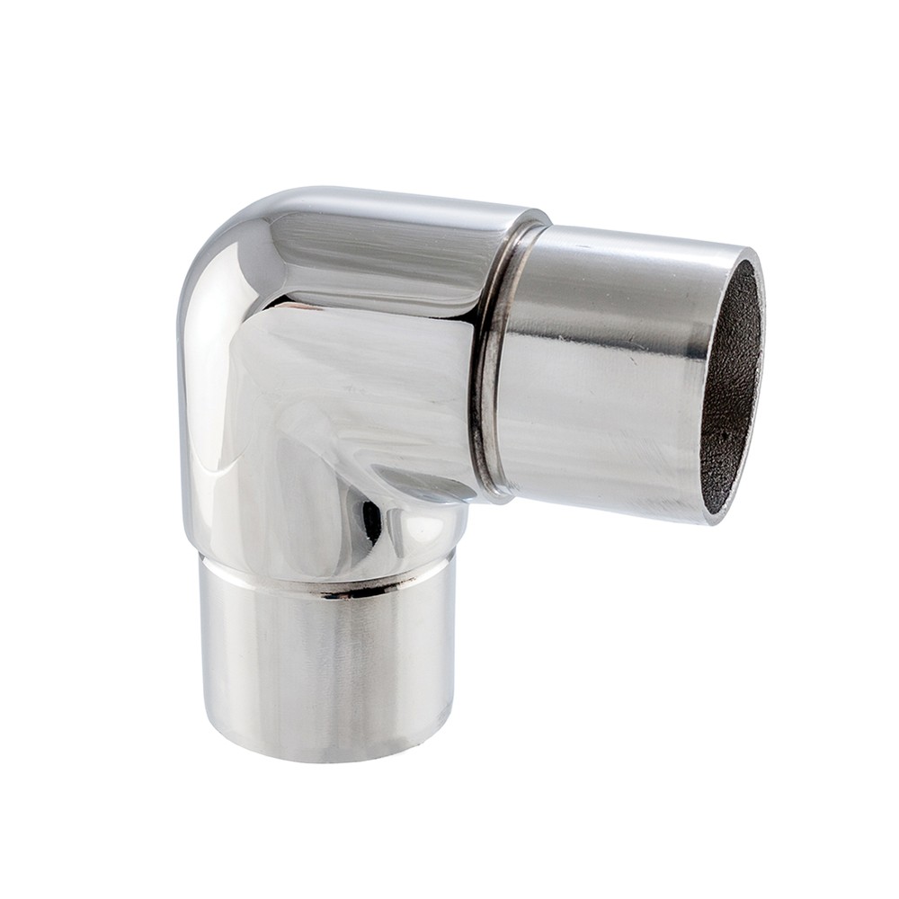 90 Degree Elbow Round Corner 42.4 Fix Mirror