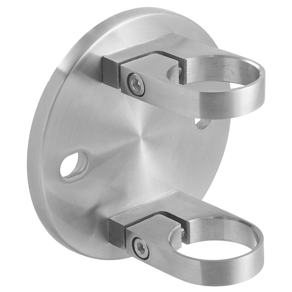 Wall Baluster Bracket Round Back 48.3mm Fix