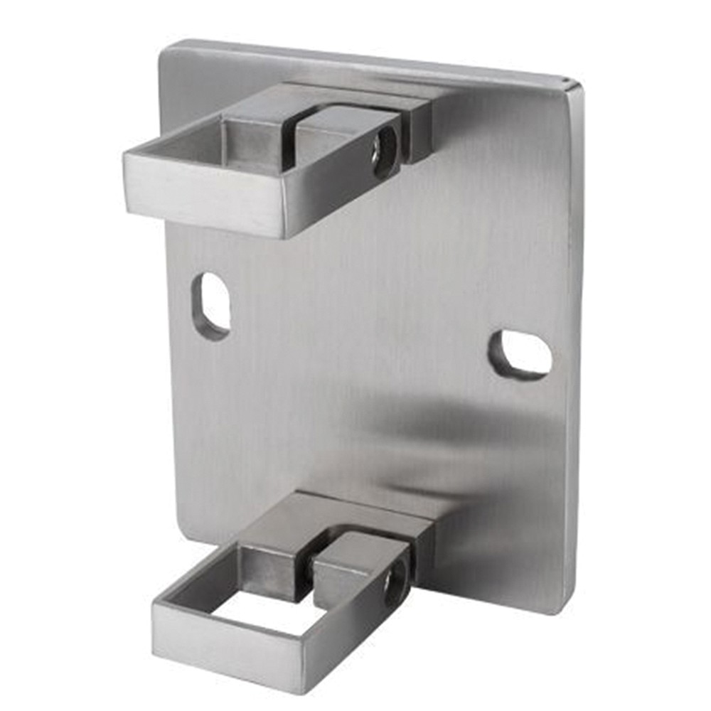 Square Wall Bracket - For 40 x 40mm box 316 stainless steel