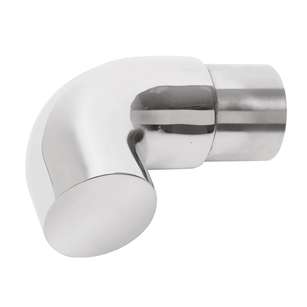 90 Degree Flush Angle Scroll End 42.4 Fix Mirror