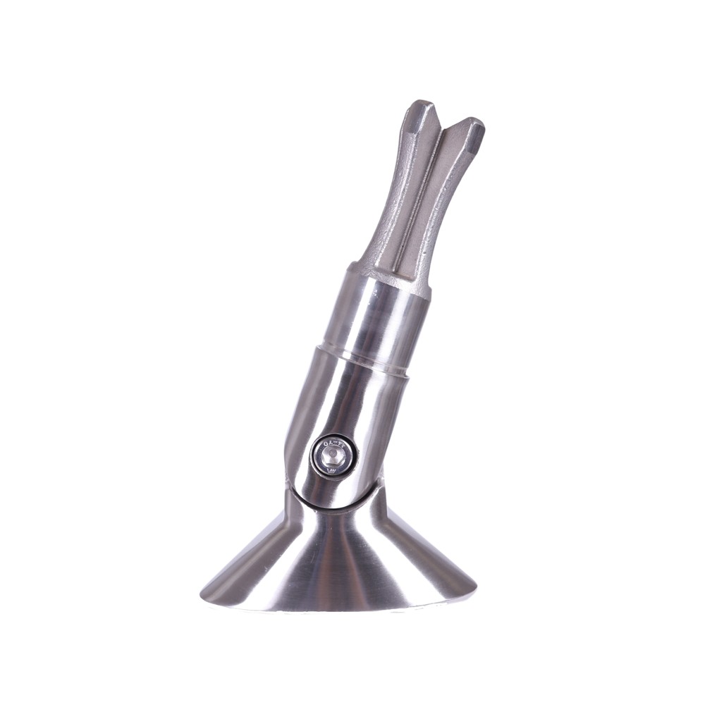 Adjustable Internal Fit Base Flange For 48.3m Tube Grade 304