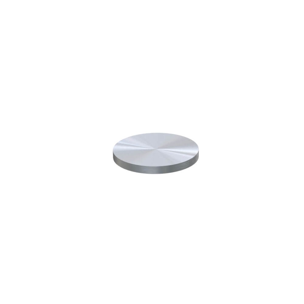 Weldable End Cap/Disc - 42.4mm Diameter x 3mm - 316 Stainless Satin Finish