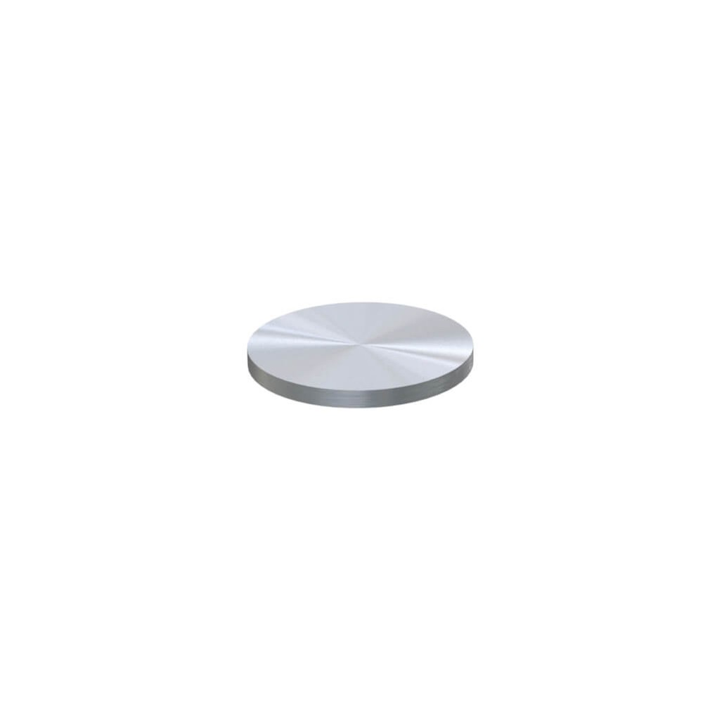 Weldable End Cap/Disc - 48.3mm Diameter x 3mm - 316 Stainless Satin Finish