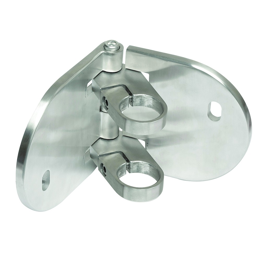 Adjustable Baluster Bracket - 48.3mm Rectangular For Internal & External Use