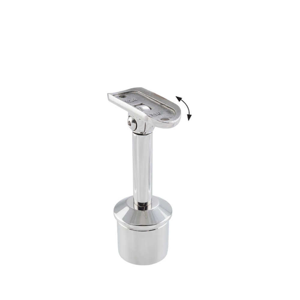 Handrail Saddle Bracket 42.4 Fix 42.4 Fix Adj Spigot Mirror