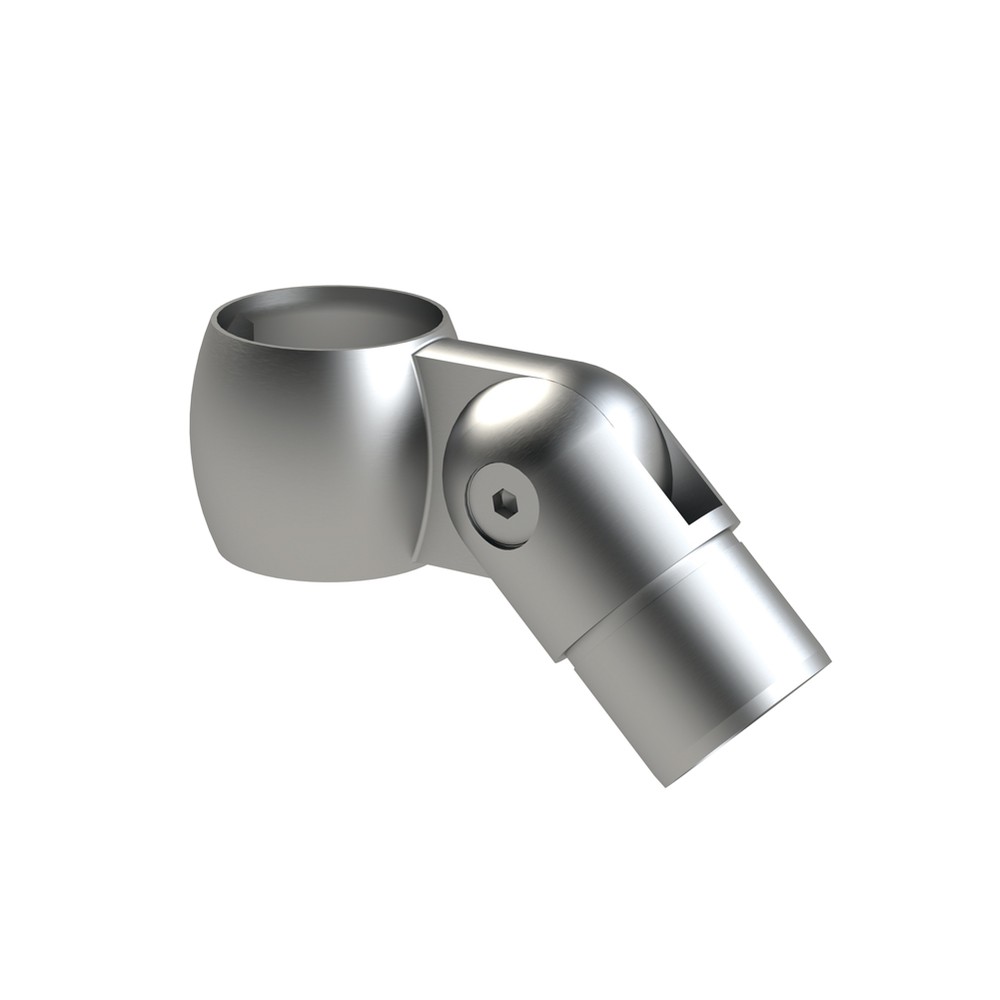 Sleeve Fit Adjustable Angle Bracket 48.3mm - Stainless Steel 316