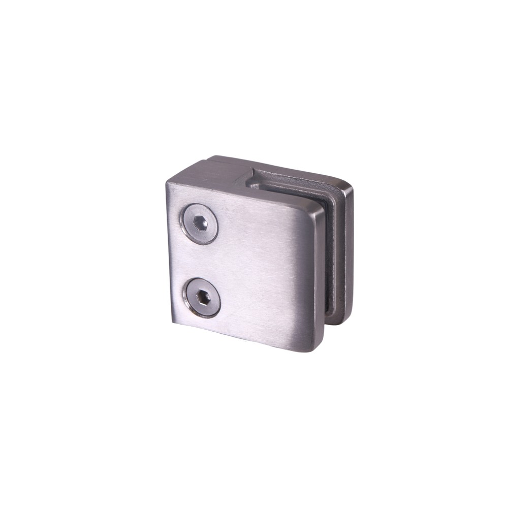 316 glass clamp for 8mm for Flat Fixing