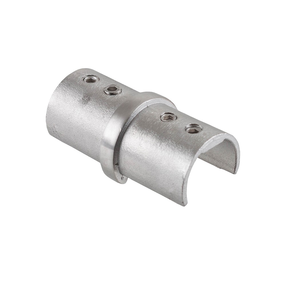 In Line Connector - Stainless Steel 316 Fits 25mm Dia. split tube