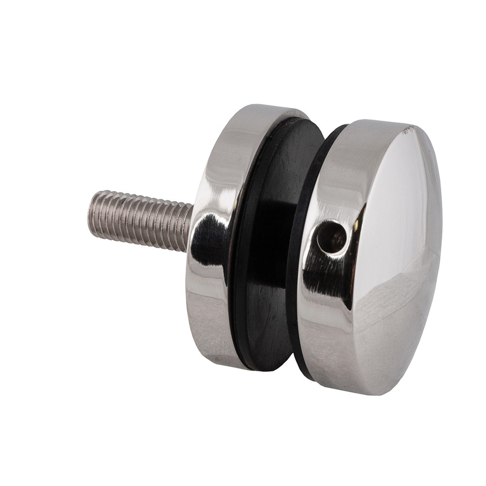 Glass Adaptor 50mm - Flat Back Grade 316 For 8 - 19mm glass 50mm Diameter Mirror