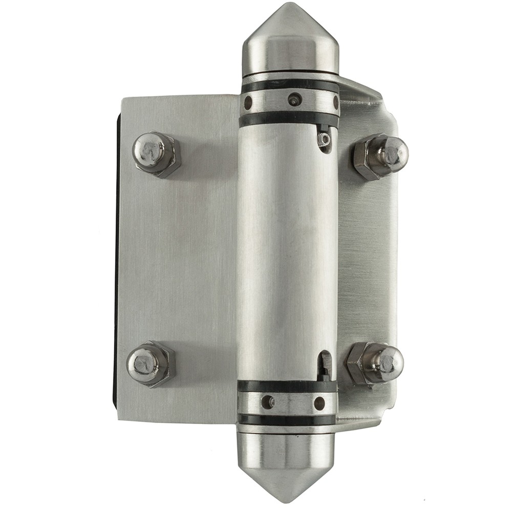 Self Closing Hinge - Glass to Glass Suits 8 - 12mm glass - Grade 316L
