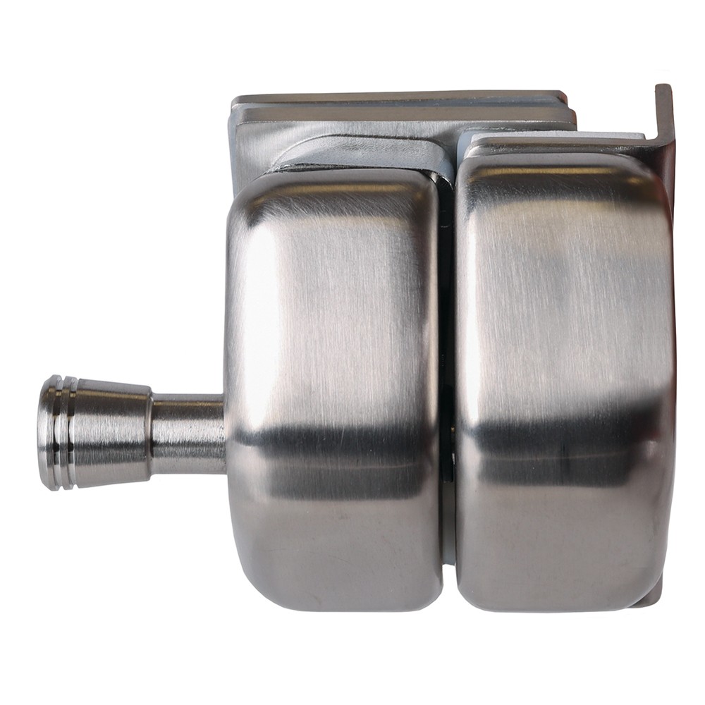 Glass to Square Post Magnetic Latch Suits 8 - 12mm glass - Grade 316L