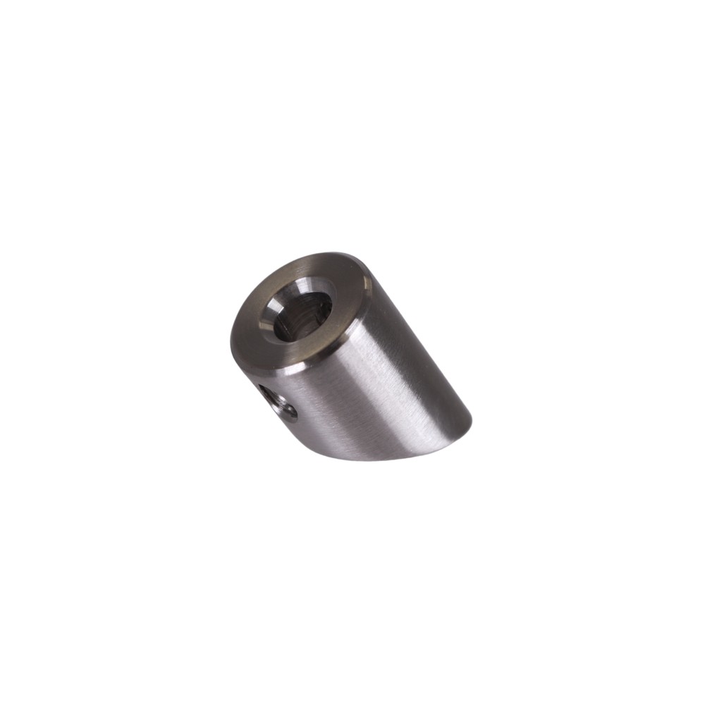 Flat Angled Wire Rope Holder - 6mm wire For Upwards Angles +/- 35 Degrees