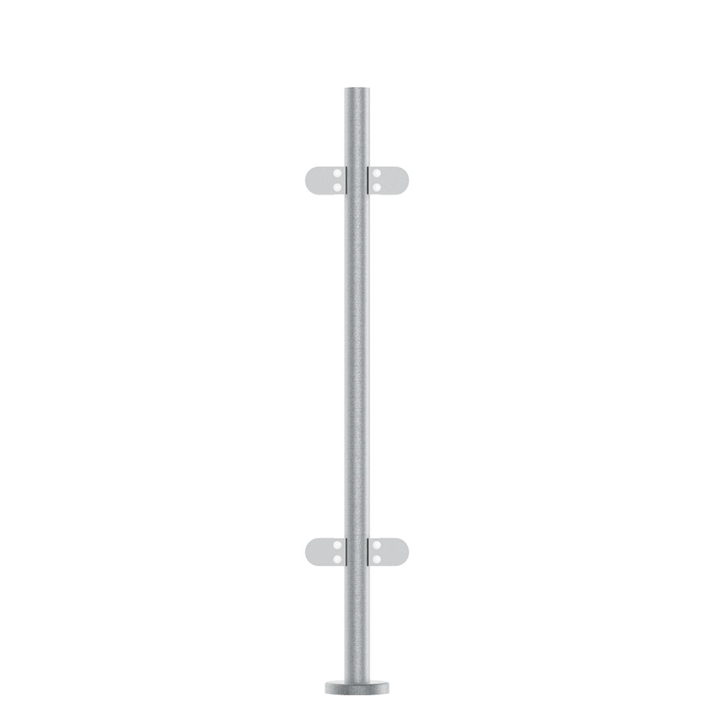 48.3mm Mid Post Fully Assembled - 316 972mm Long - plain top
