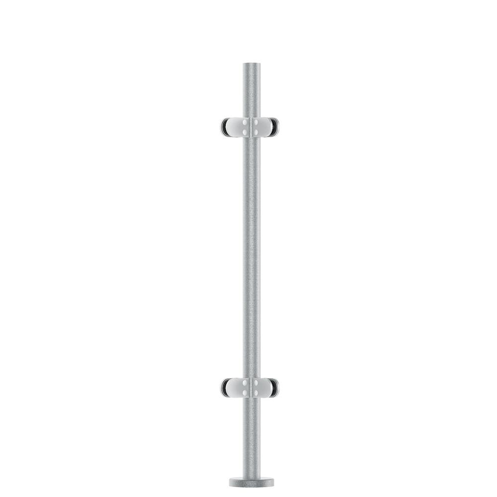 42.4mm Corner Post Fully Assembled - 316 978mm Long - plain top