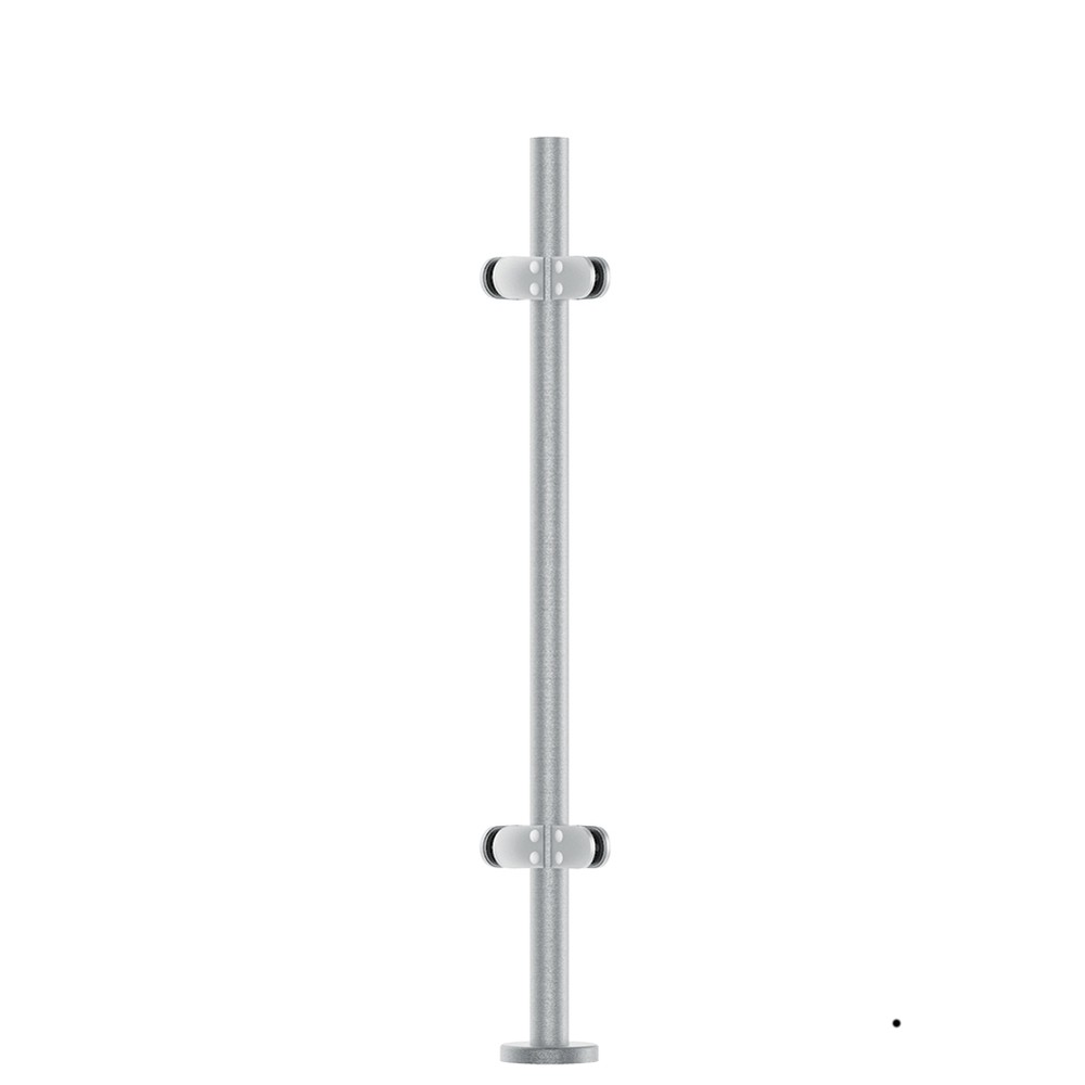 48.3mm Corner Post Fully Assembled - 316 972mm Long - plain top