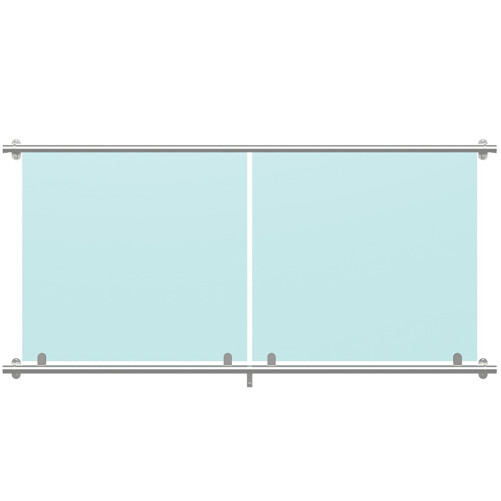 Verona Juliet Balcony Rail Kit 2300mm 48.3mm Split Tube top Rail Stainless 316