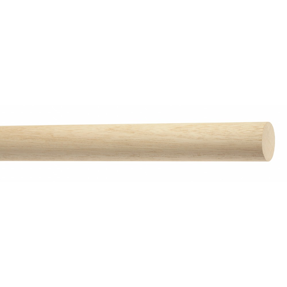 Wood Handrail - Untreated 45mm Diameter x 3m long