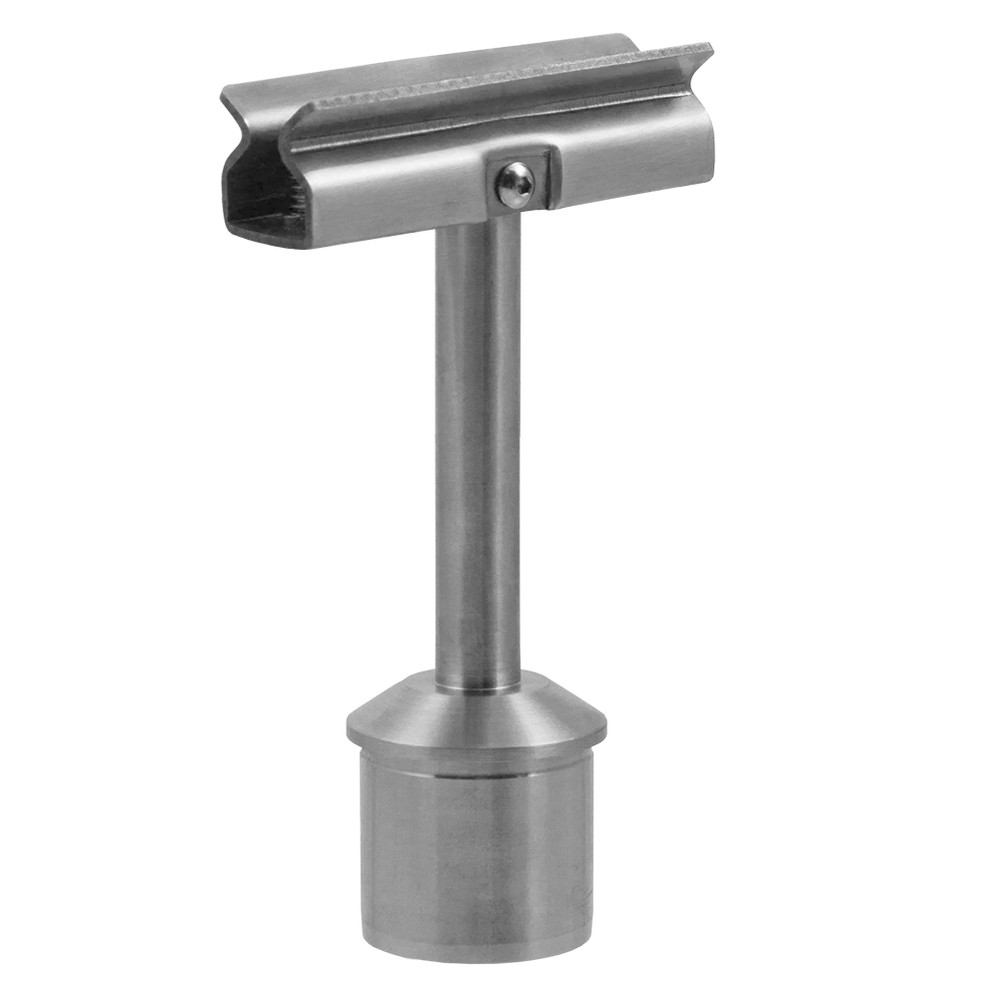 Adjustable Saddle - Clamps Split Tube Fits 42.4mm Tube - 316 Stainless Steel