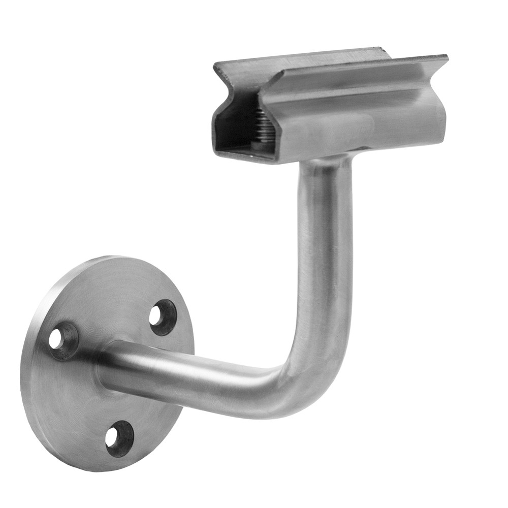 Wall Bracket for Split Tube Clamping Fits 42.4mm Tube - 316 Stainless Steel