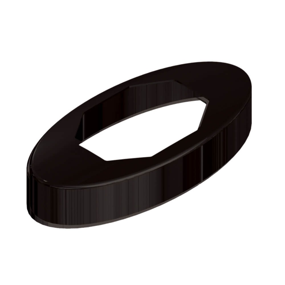 Cover Plate for 1822008 Spigot Duplex 2205 (PPC Black)