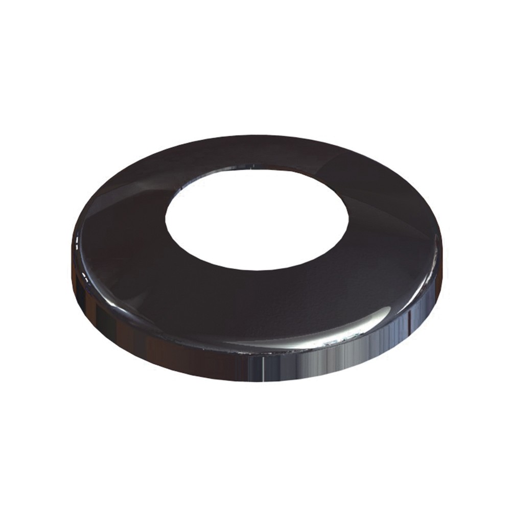 Cover Plate for 1822009 Round Spigot Stainless 316 PPC Matt Black