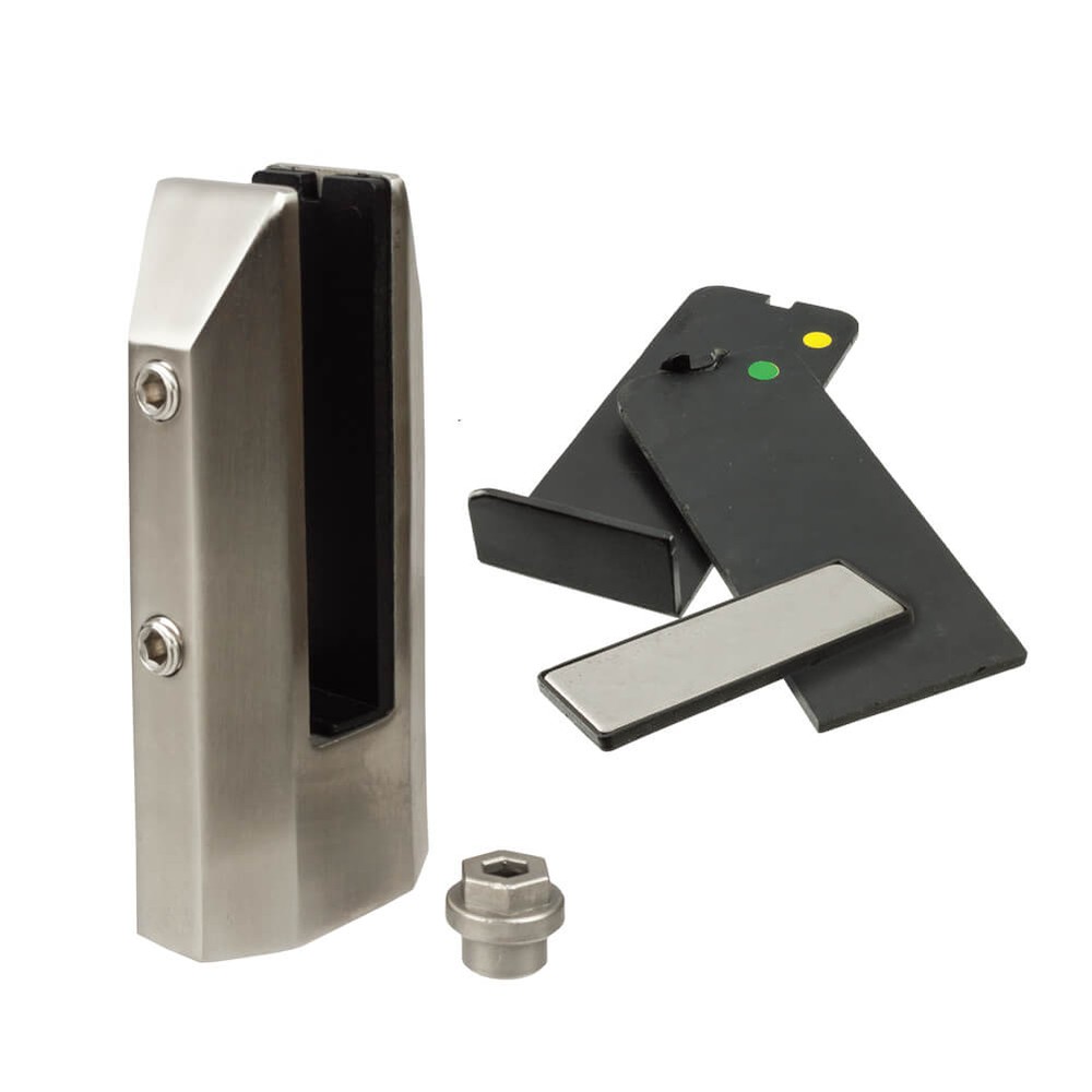 Glass Spigot Concealed Fixing 12-21.52mm Square Model Duplex 2205