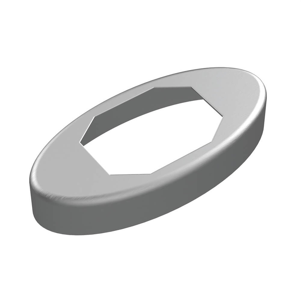 Cover Plate for 1822015 Spigot Satin Finish Duplex 2205