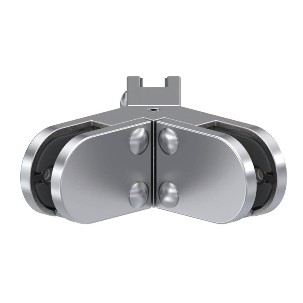 Round 90 Deg Corner Clamp Internal- 10mm Glass Offset for 10-12mm Bar Duplex 2205