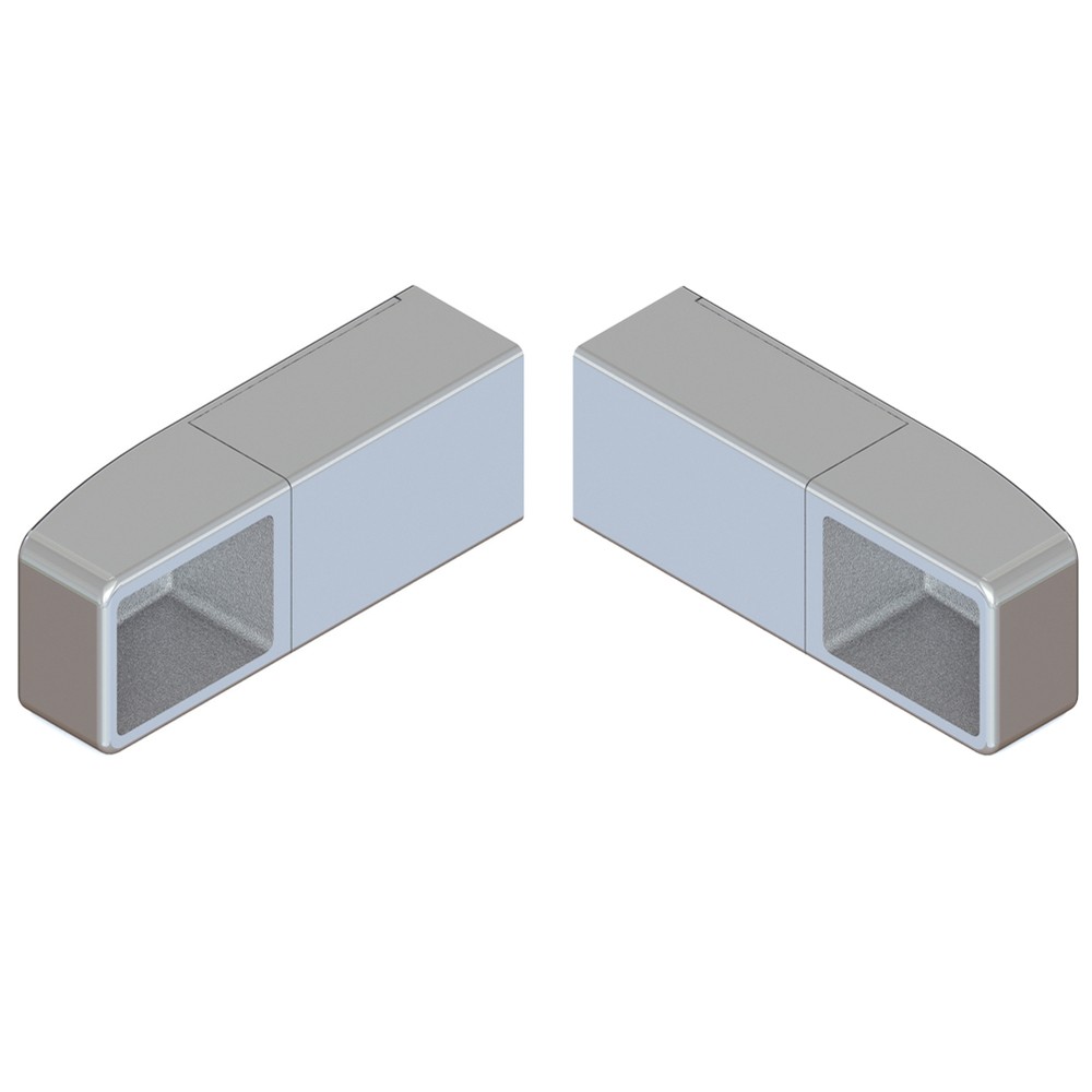Juliet Balcony Bracket Set (LH & RH) For 40 x 30mm Tube Duplex 2205