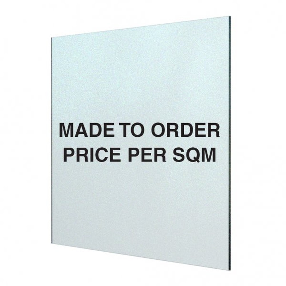 10mm Satinised Toughened Glass Panel - Per Square Metre price