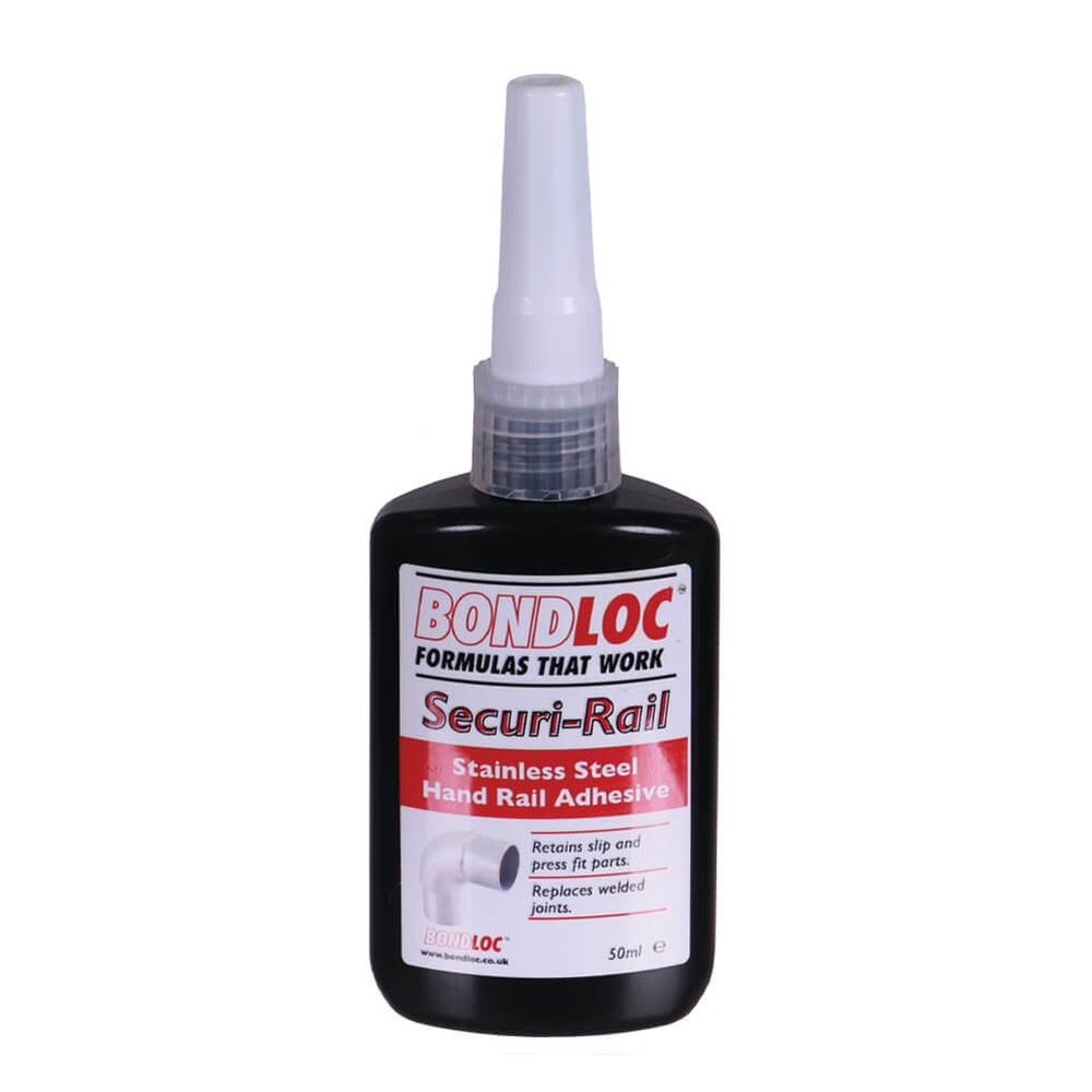 Bondloc B638 Adhesive - 50ml Bottle Securi-Rail - High Strength