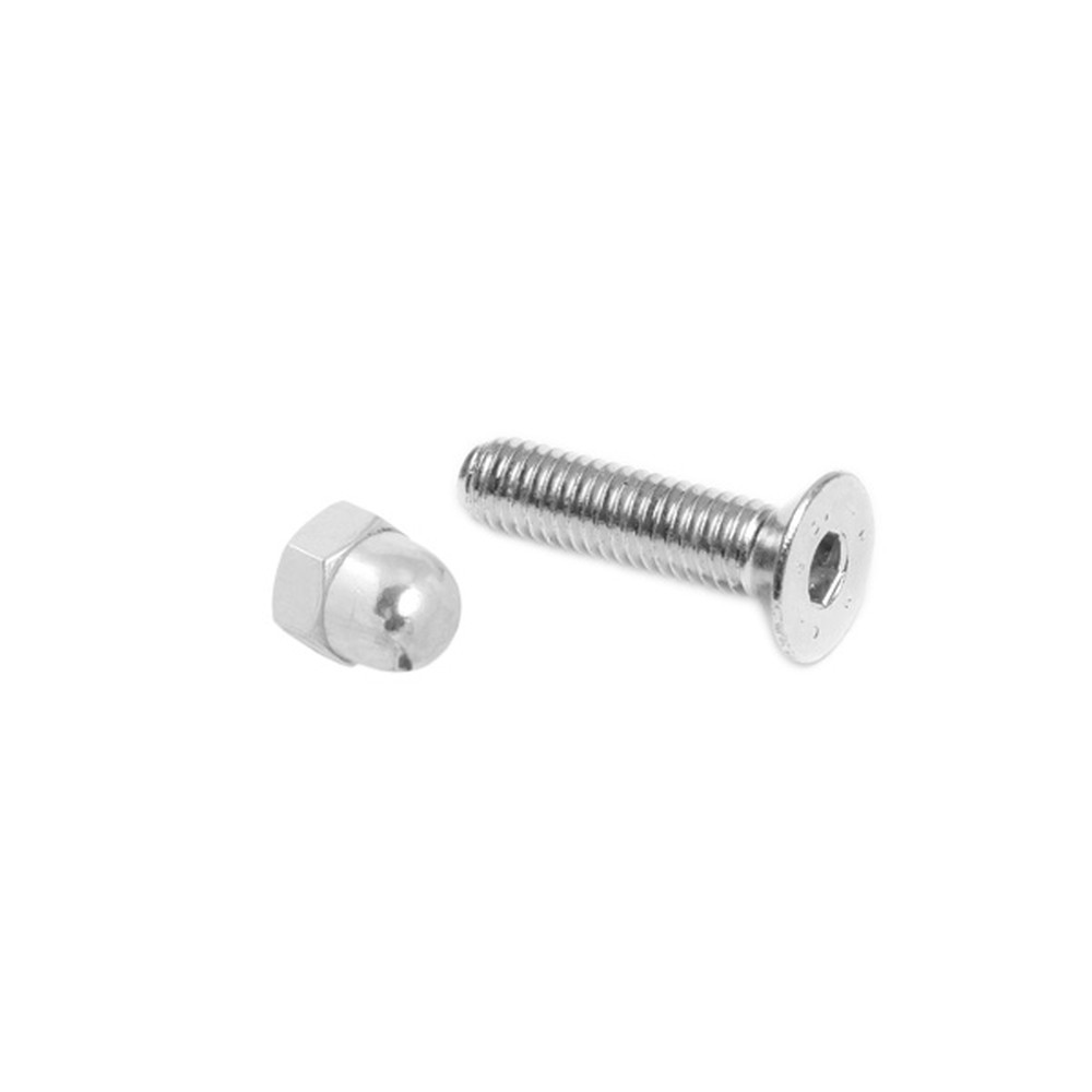 Threaded Assembly-weldable Glass Clamps Stainless 316 C/WBolt And Dome Nut