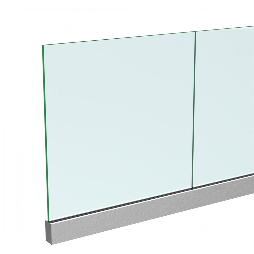 Anodised Base Duo Channel and Gasket - Includes 19mm Glass
