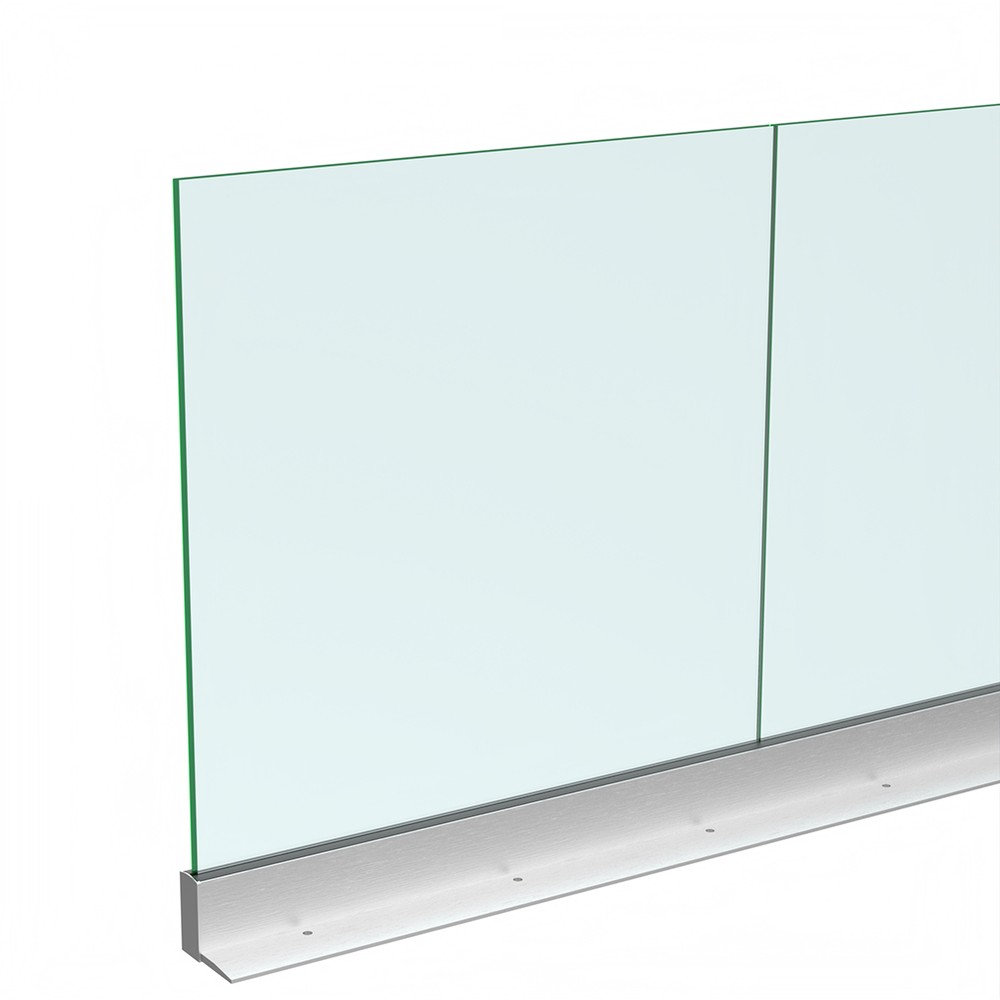 Anodised Base 3010 Channel and Gasket - Includes 17.5mm Glass