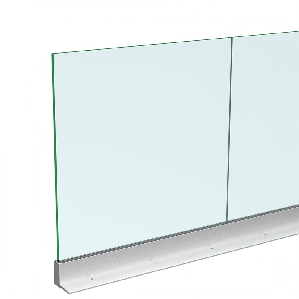 Anodised Base 3010 Channel and Gasket - Includes 19mm Glass