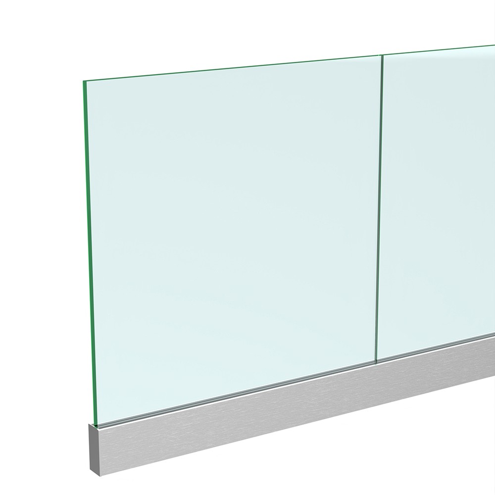 Anodised Base 6020 Channel and Gasket - Includes 21.5mm Glass
