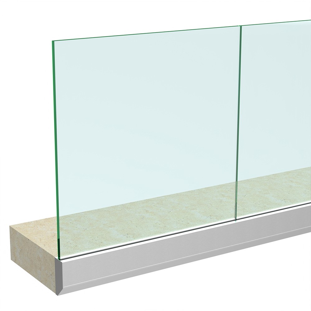 Anodised Side POSIglaze Channel and Gasket Includes 21.5mm Glass