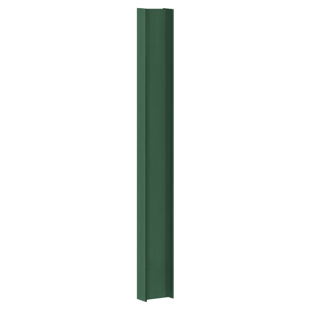 Green GRP Post for 1.8M High Pales 153 x 76 x 6.35mm 2325mm Long