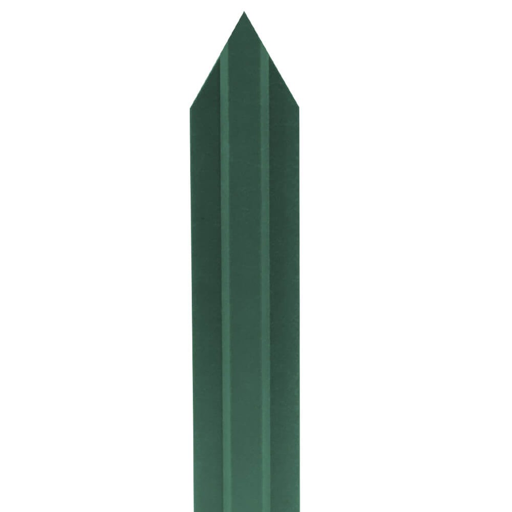 1.8m Green GRP Palisade Pale – Un-Drilled 1750mm