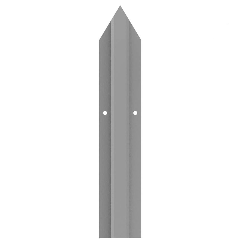 2.4M High Grey GRP Palisade Pale 2350mm Long